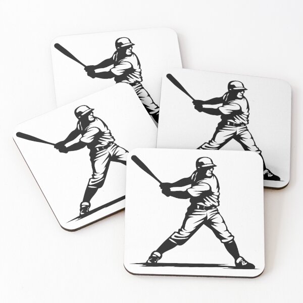 Item preview, Baseball Player Hitter Swing Slugger Plate Batter Sports designed and sold by inkoutninja.