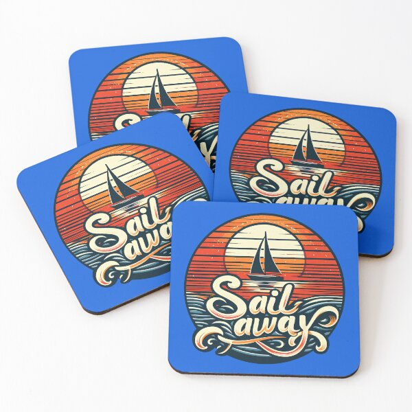 Item preview, Sail away, typography designed and sold by maxmaj.