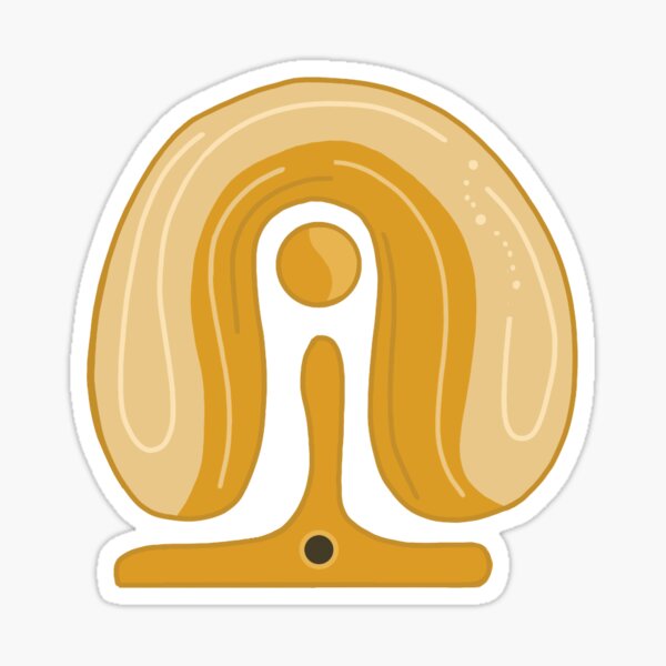 A cartoon of an executable file #1 Sticker
