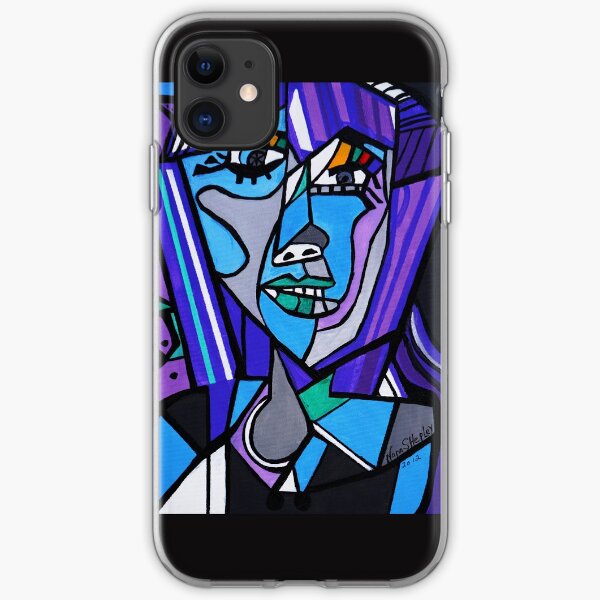 ART DECO PICASSO BY NORA iPhone Soft Case