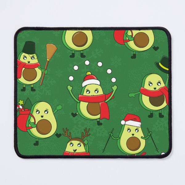 Item preview, ugly christmas avocado santa winter designed and sold by Gossip Rag.