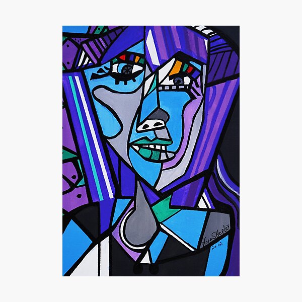 ART DECO PICASSO BY NORA Photographic Print