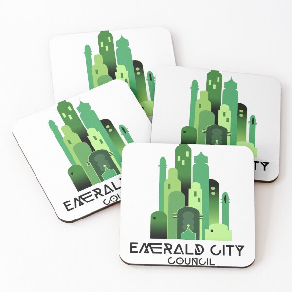 Item preview, Logotipo del Ayuntamiento de Emerald City designed and sold by ECCBand.