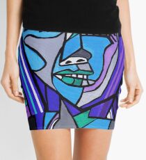 ART DECO PICASSO VON NORA Minirock
