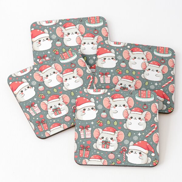 Item preview, Cute Chinchilla Christmas designed and sold by Travelcases.