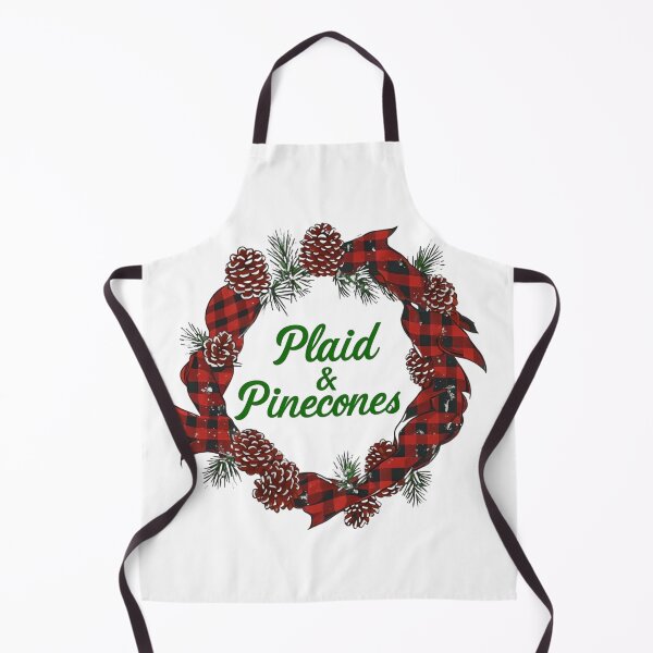 Item preview, Plaid & Pinecones – Rustic Farmhouse Christmas Design designed and sold by PureInkMerch.