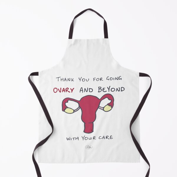 Item preview, Ovary and beyond - punny encouragements designed and sold by Pxycrafts.