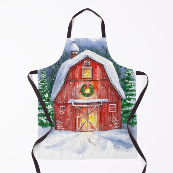 Item preview, Cozy Barn Christmas – Farmhouse Holiday Style for Winter designed and sold by PureInkMerch.