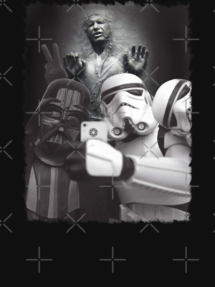 Thumbnail 7 of 7, Classic T-Shirt, Funny Selfie Story designed and sold by willquinnartist.