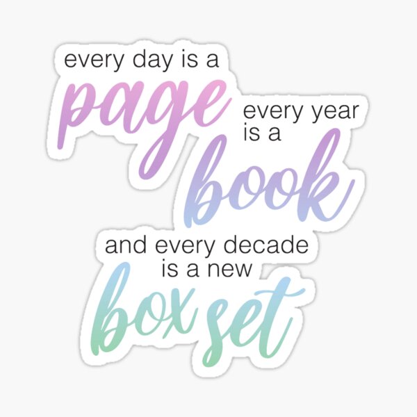 Every Day is a Page Sticker