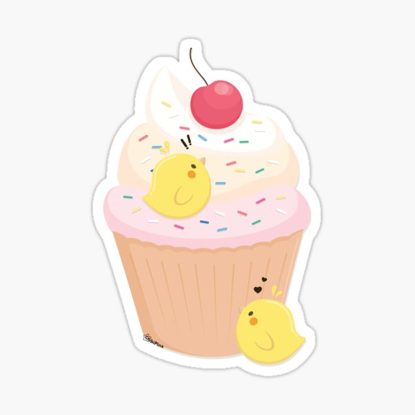 Cupcake Chicks Sticker