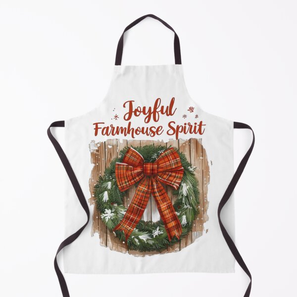 Item preview, Joyful Farmhouse Spirit – Cozy Country Holiday Design designed and sold by PureInkMerch.