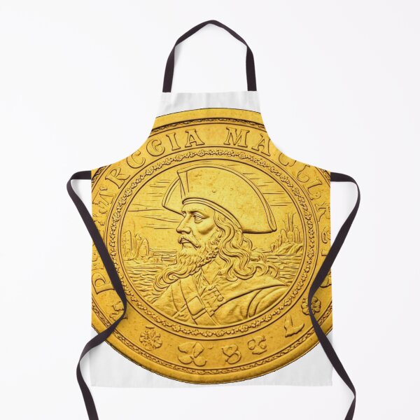 Item preview, pirate coin designed and sold by luiddesigns.