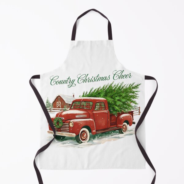 Item preview, Country Christmas Cheer – Vintage Farmhouse Holiday Style designed and sold by PureInkMerch.