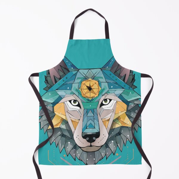 Item preview, Geometric Celestial Wolf designed and sold by CosioInc.