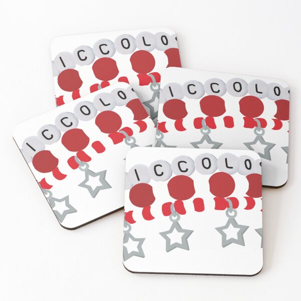 Item preview, Piccolo Friendship Bracelets - Red & White designed and sold by marching-bands.