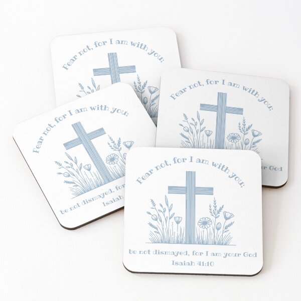 Item preview, Isaiah 41:10 - Fear Not, For I Am With You ESV Bible Verse designed and sold by JoeysPODShop.