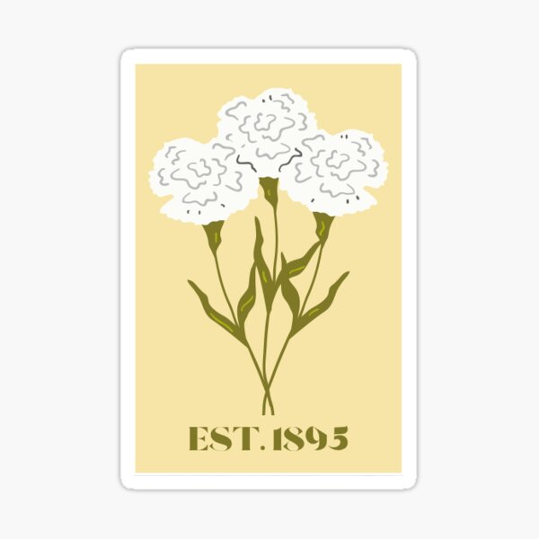 Item preview, Chi Omega Carnations designed and sold by catlinmae.
