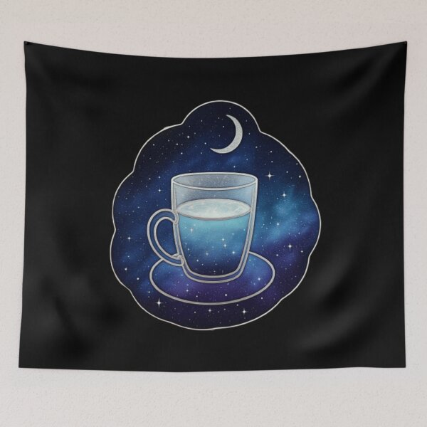 Item preview, Astral Afternoon Tea designed and sold by StickersRyous.