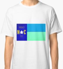 Nautical NC flag (Emerald Isle, NC) Classic T-Shirt