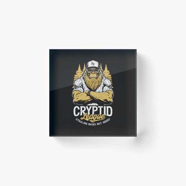 Item preview, Bigfoot Baseball Player Coach Funny Cryptid League Sasquatch designed and sold by vsropatn.