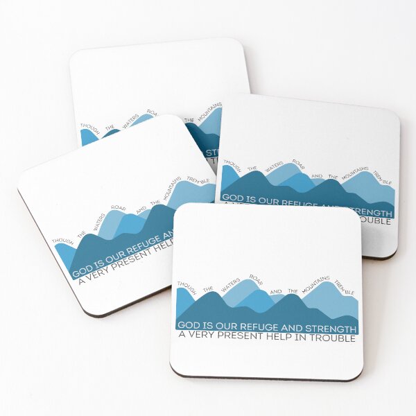 Item preview, psalm 46: fundraiser sticker for WNC hurricane recovery designed and sold by kbtcrafts.