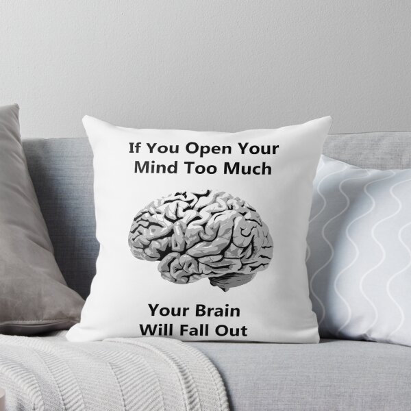 Item preview, Graphic Art Brain Quote designed and sold by GetItGiftIt.