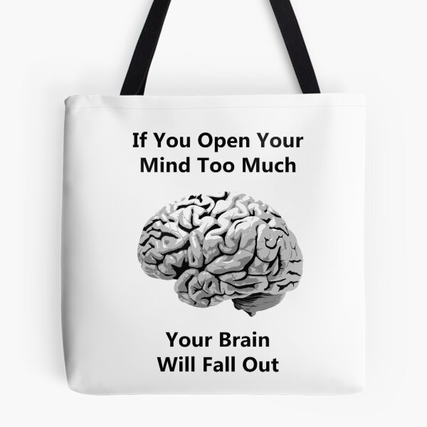 Item preview, Graphic Art Brain Quote designed and sold by GetItGiftIt.