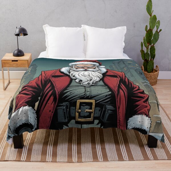 Item preview, Gritty Santa in the City Streets designed and sold by WILD-WILD-CAT.