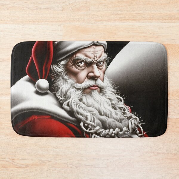 Item preview, Dark and Intense Santa Claus Portrait designed and sold by WILD-WILD-CAT.