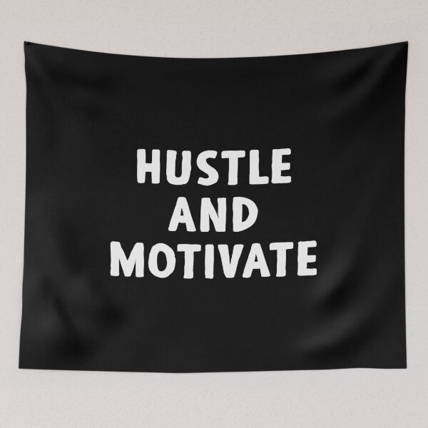 Item preview, Hustle And Motivate - Motivational Words designed and sold by crenaviolena.