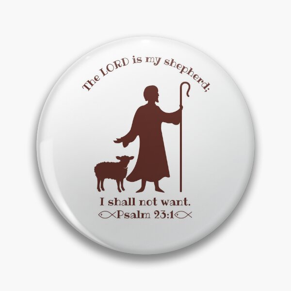 Item preview, Psalm 23:1 - The Lord is my shepherd; I Shall Not Want ESV Bible Verse designed and sold by JoeysPODShop.