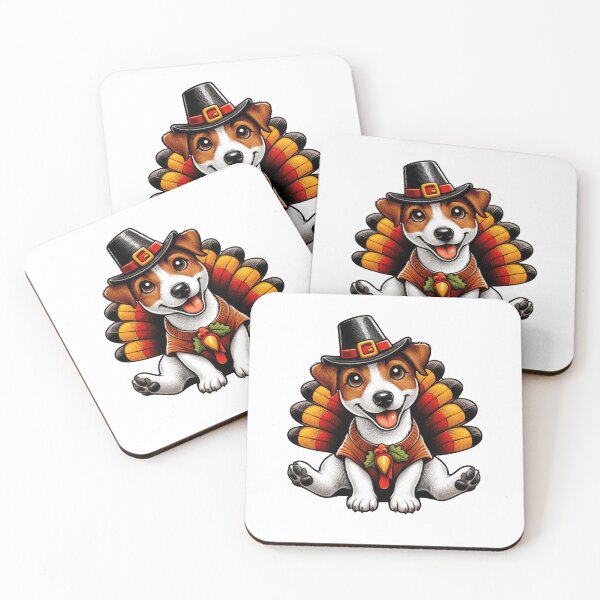 Item preview, Jack Russell Terrier Dog Thanksgiving designed and sold by doodIllustrate.