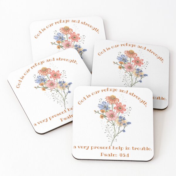 Item preview, Psalm 46:1 - God Is Our Refuge and Strength - ESV Bible Verse designed and sold by JoeysPODShop.