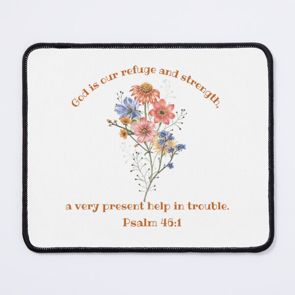 Item preview, Psalm 46:1 - God Is Our Refuge and Strength - ESV Bible Verse designed and sold by JoeysPODShop.