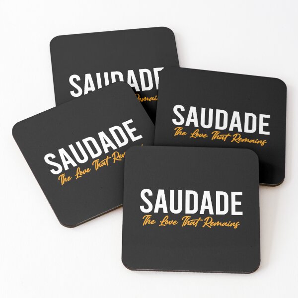Item preview, Saudade, The Love That Remains - Brazil Portugal Funny Sayings designed and sold by zhilwahesani.
