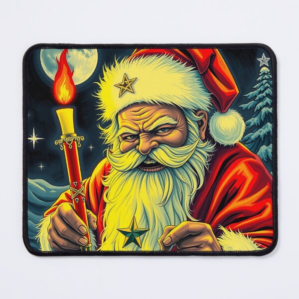 Item preview, Dark Mystic Santa designed and sold by WILD-WILD-CAT.