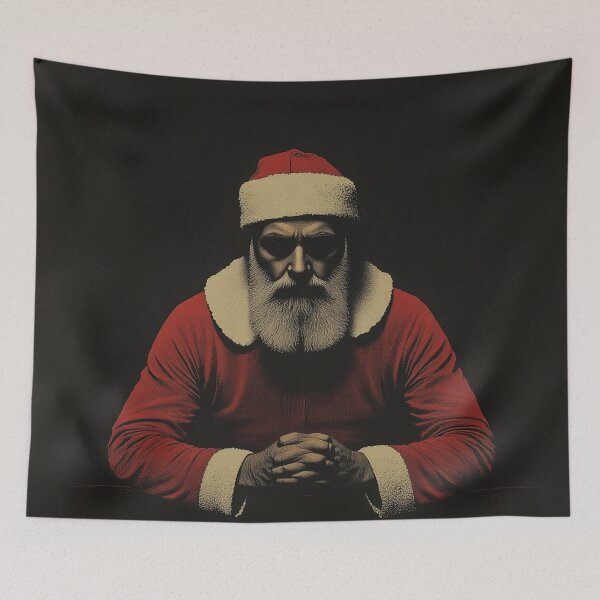 Item preview, Dark Santa in Shadows designed and sold by WILD-WILD-CAT.