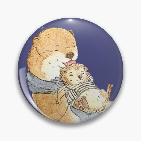 Item preview, Otter & Hedgehog (Johnlock) designed and sold by AkelaFox.