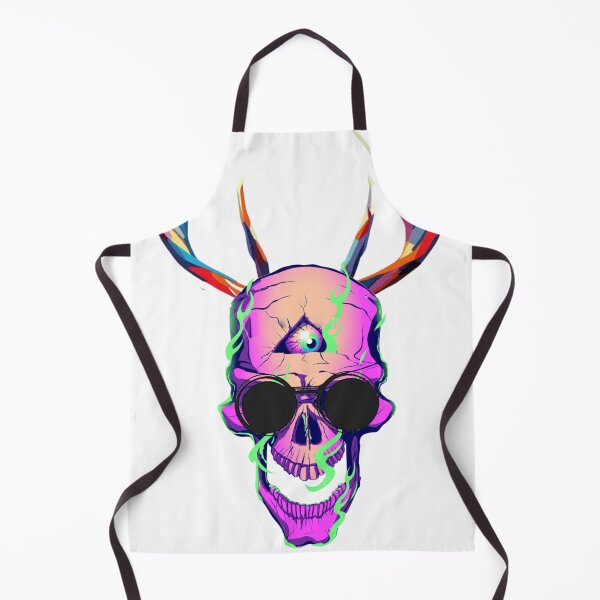 Item preview, Skeleton, with multicolour and deer horn  designed and sold by WeirdSketcher.