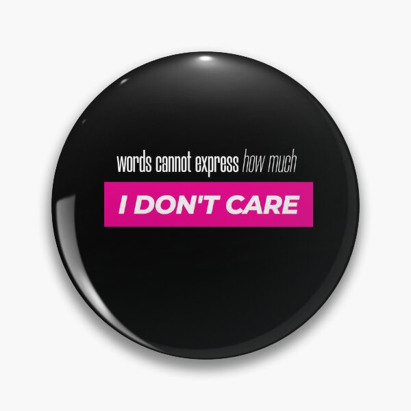 Item preview, words cannot express how much i don't care designed and sold by KaiLabsArt.