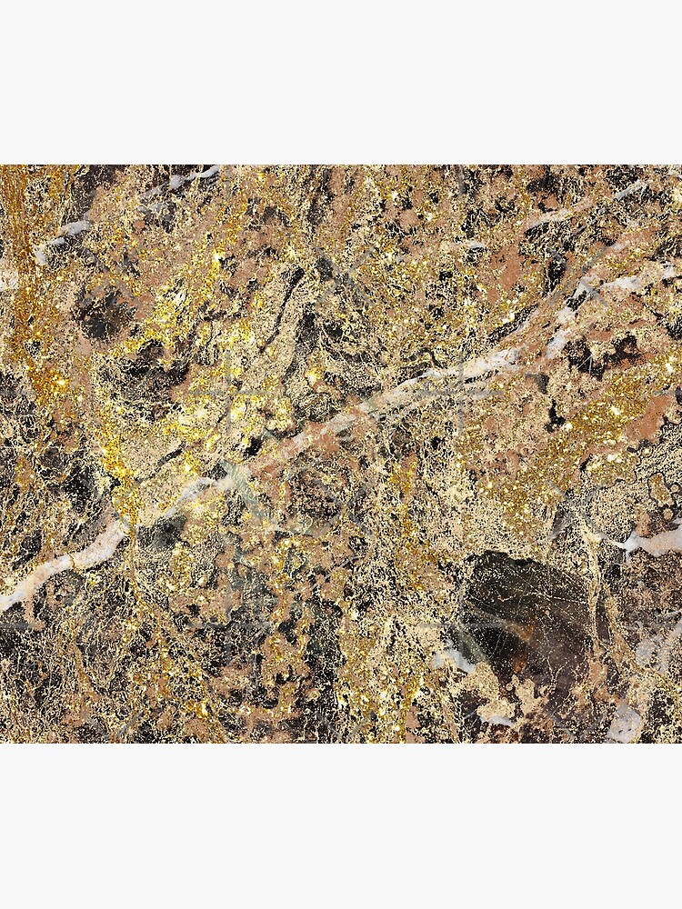 Discover Black and gold elegant marble pattern Premium Matte Vertical Poster