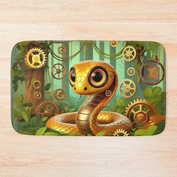Item preview, Steampunk Golden Lancehead designed and sold by Sillytoe.