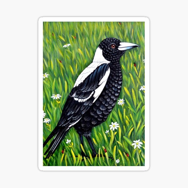 Item preview, Magpie Garden designed and sold by Linda Callaghan.