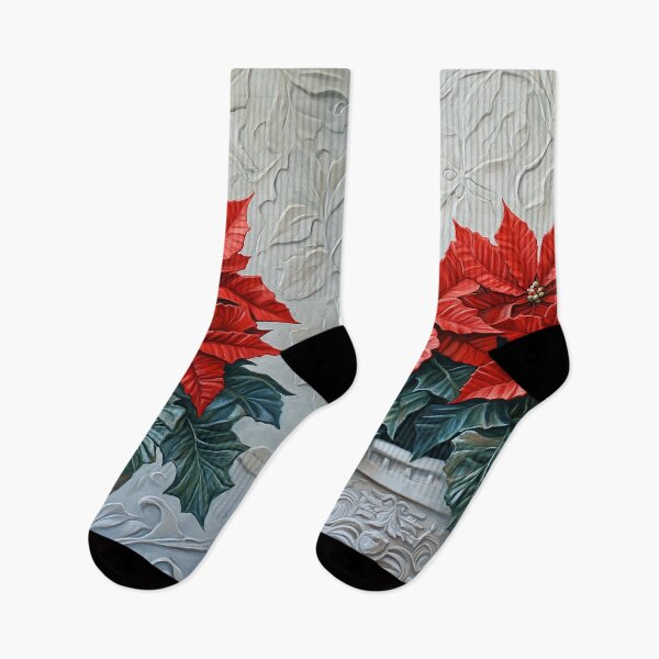 Item preview, Poinsira - Abstract poinsettia (7/8) designed and sold by sabantha.