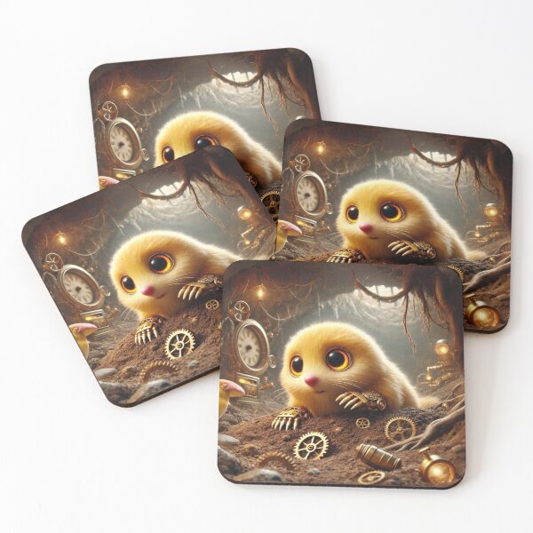 Item preview, Steampunk Golden Mole designed and sold by Sillytoe.