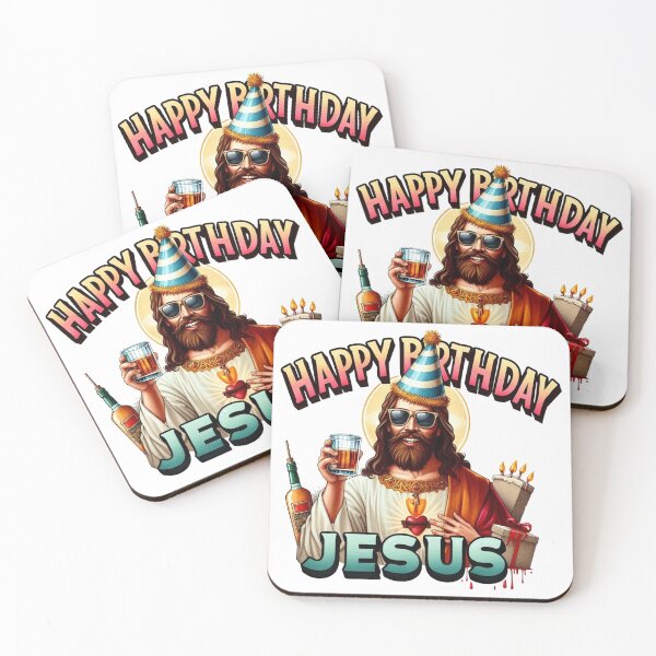 Item preview, Happy Birthday Jesus designed and sold by ryanapples2.