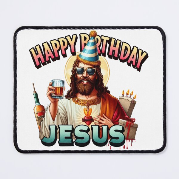 Item preview, Happy Birthday Jesus designed and sold by ryanapples2.