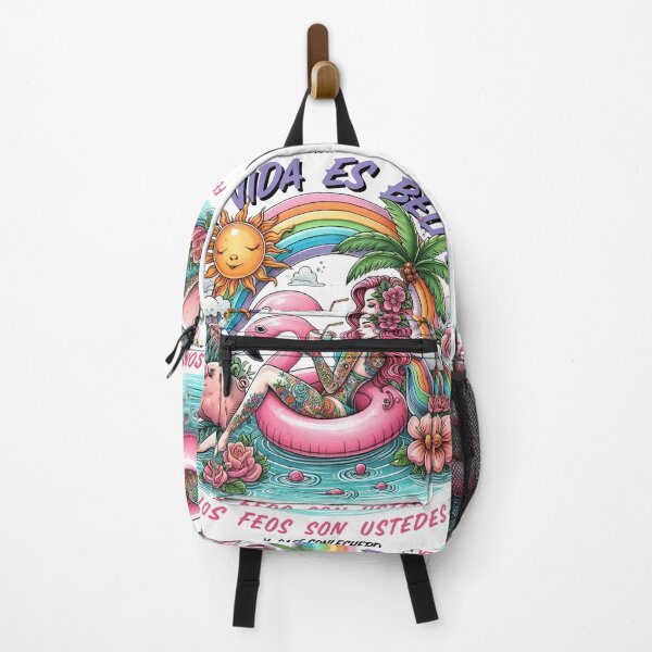 Item preview, Tattooed Mermaid on Flamingo Float in Pool designed and sold by Domshirts.