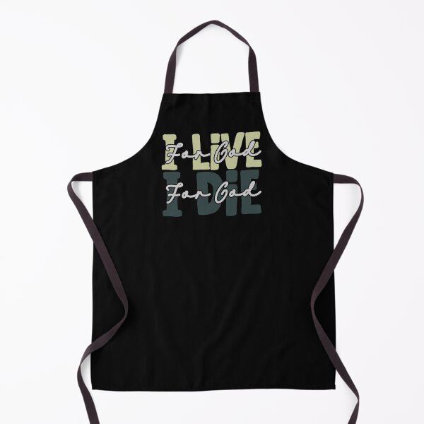 Item preview, I Live for God, I Die for God Christian Faith designed and sold by Lillyamstronger.